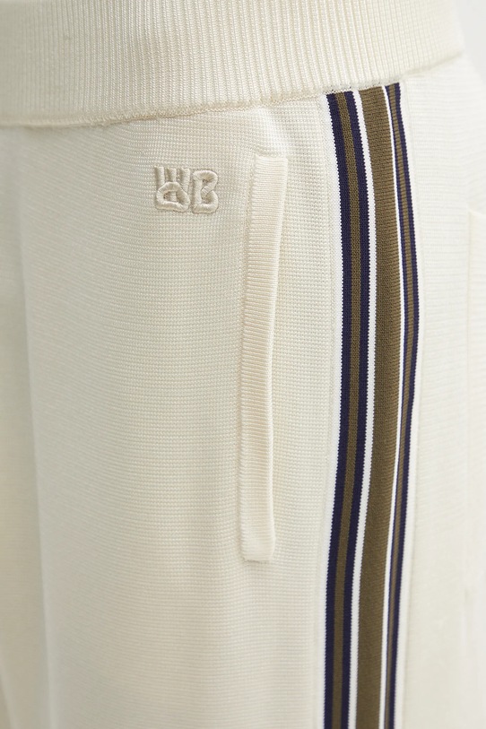 Wales Bonner spodnie dresowe Tide Track beżowy US25KN35.KN05.100