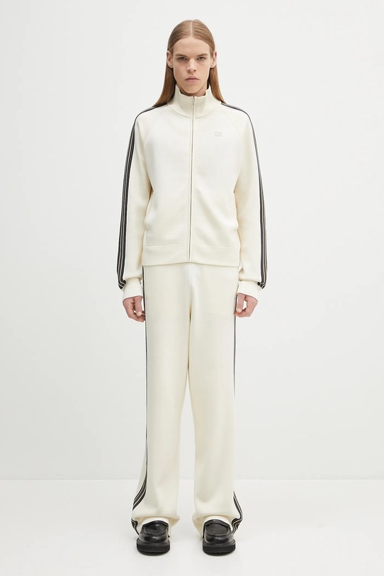 Wales Bonner spodnie dresowe Tide Track US25KN35.KN05.100 beżowy