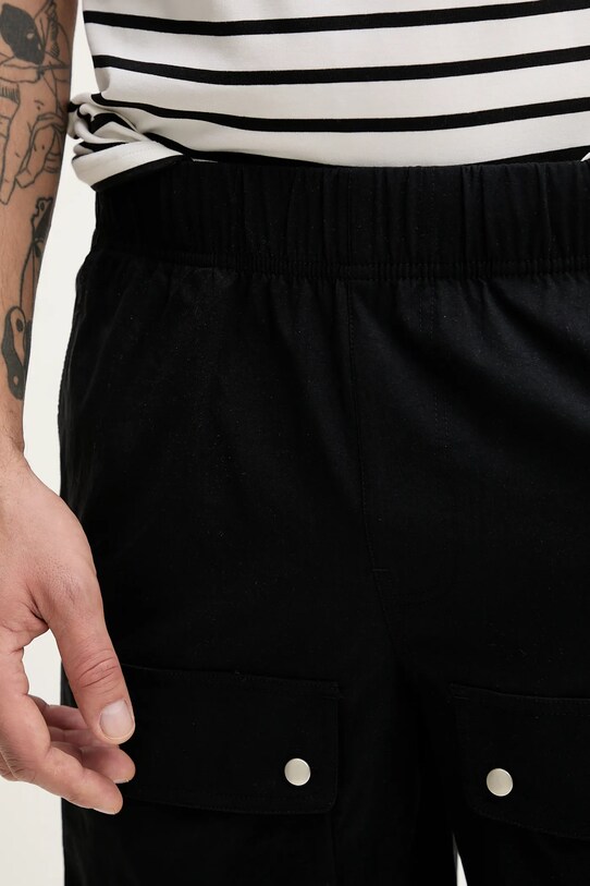 Resteröds pantaloni scurți Malone shorts negru 55251.6441