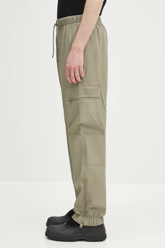 Rains spodnie Cargo Rain Pants Regular W3 18850.108 zielony SS25