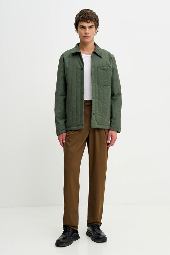 A.P.C. pamut nadrág Pantalon Renato COGZR.H08428 barna SS25