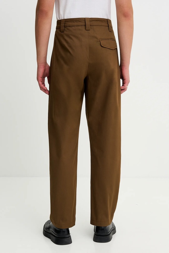 Ruházat A.P.C. pamut nadrág Pantalon Renato COGZR.H08428 barna