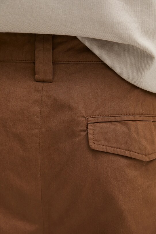 A.P.C. pantaloni de bumbac Pantalon Renato maro COGZR.H08428