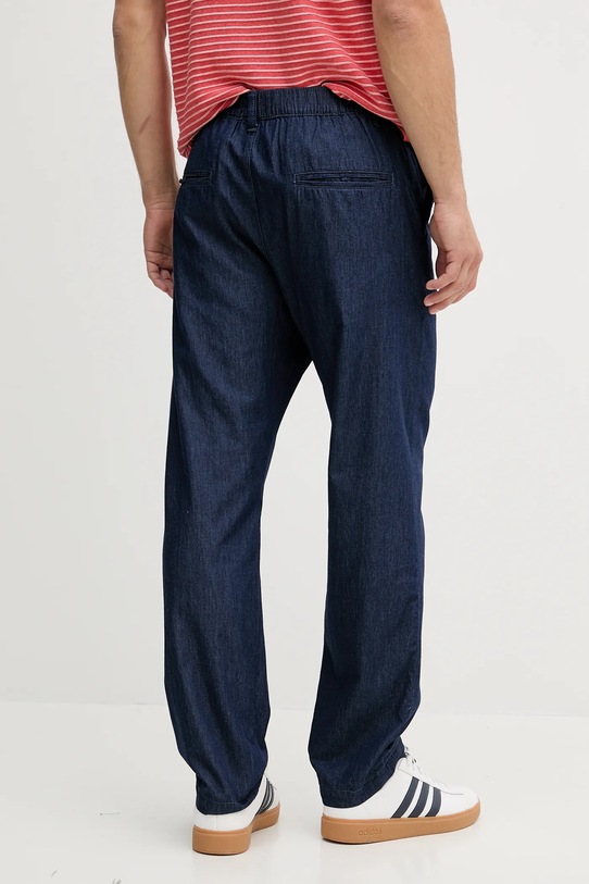 Ruházat United Colors of Benetton pamut nadrág 4DHJUF05K sötétkék