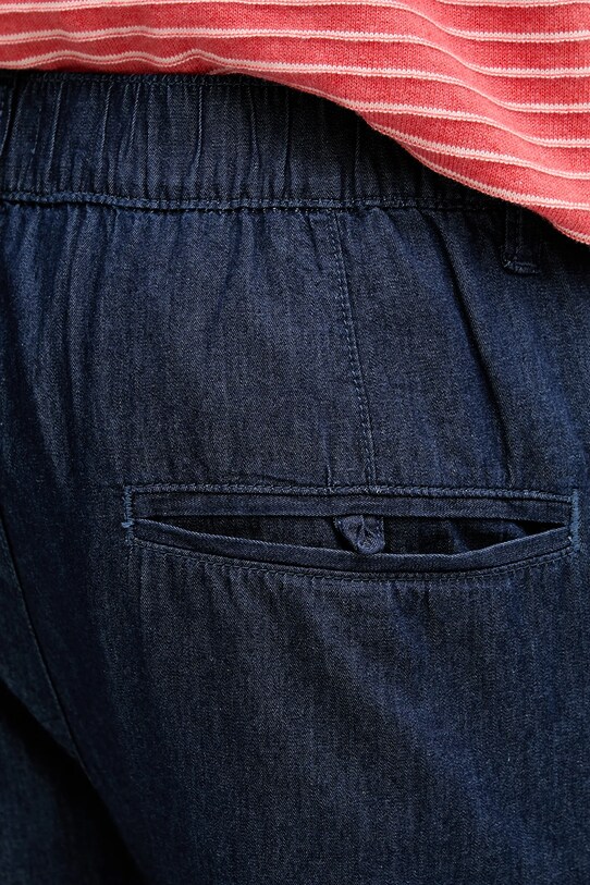 United Colors of Benetton pantaloni de bumbac bleumarin 4DHJUF05K