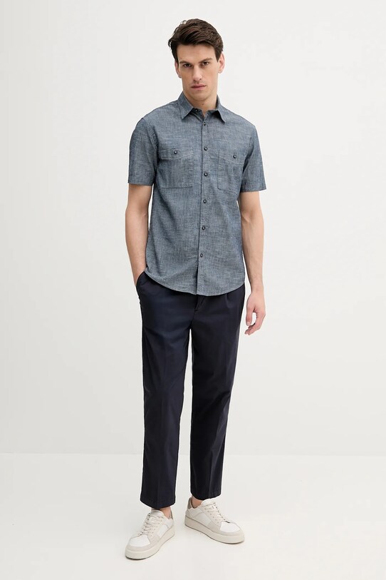 United Colors of Benetton pantaloni 462SUF04K bleumarin SS25