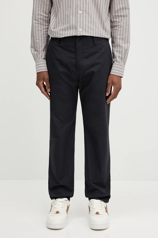 Paul Smith pantaloni de bumbac drept bleumarin M1R.055Z.P02630