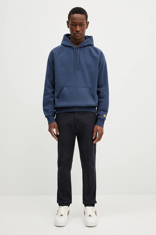 Paul Smith spodnie bawełniane M1R.255U.P02630 granatowy