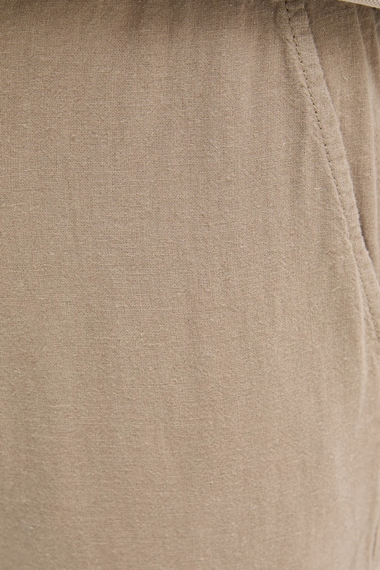 Λινό παντελόνι Lindbergh μπεζ 30.008023