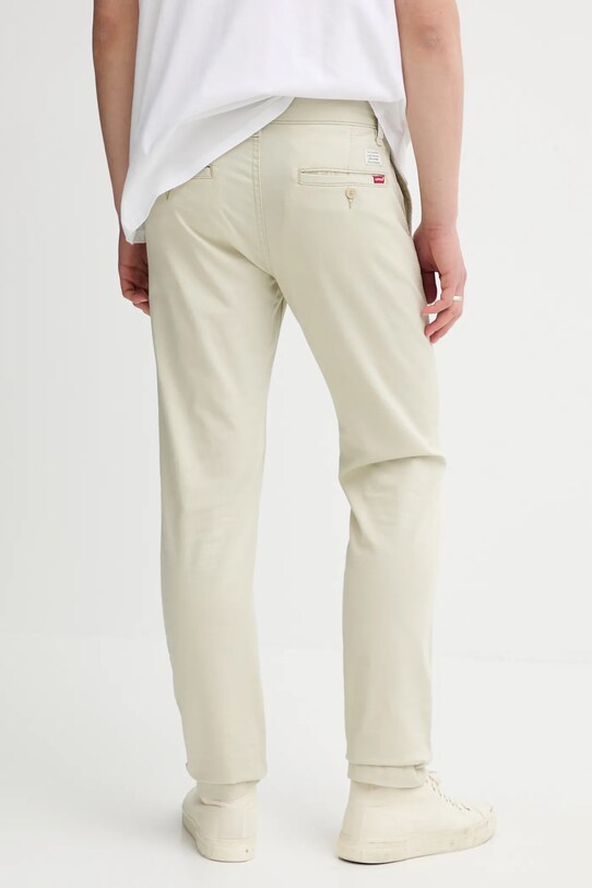 Odzież Levi's spodnie XX CHINO STD II 17196.0167 beżowy
