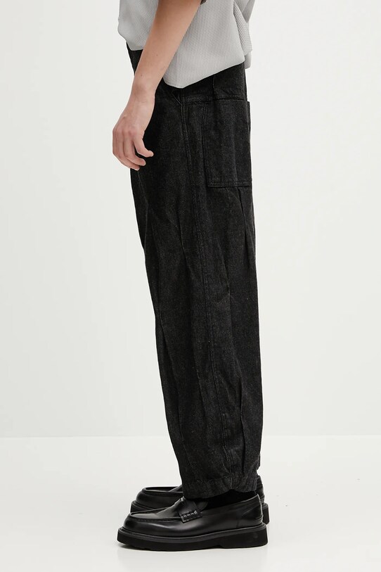 Ader Error jeansy Apparel-Bottom BO01SSJE0103BK czarny SS25