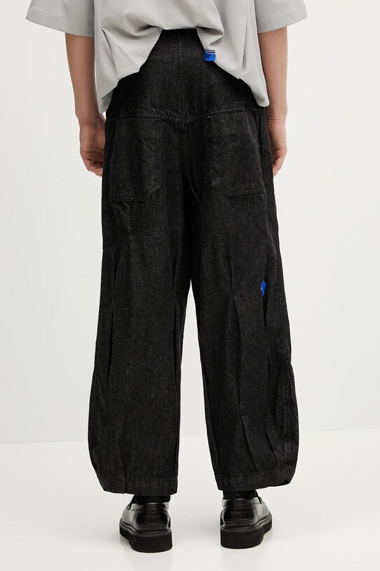 Odzież Ader Error jeansy Apparel-Bottom BO01SSJE0103BK czarny