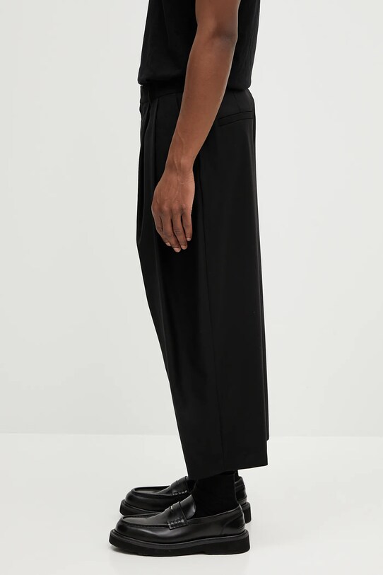 Μάλλινο παντελόνι Ader Error Apparel-Bottom BO42FYSA0101BK μαύρο SS25