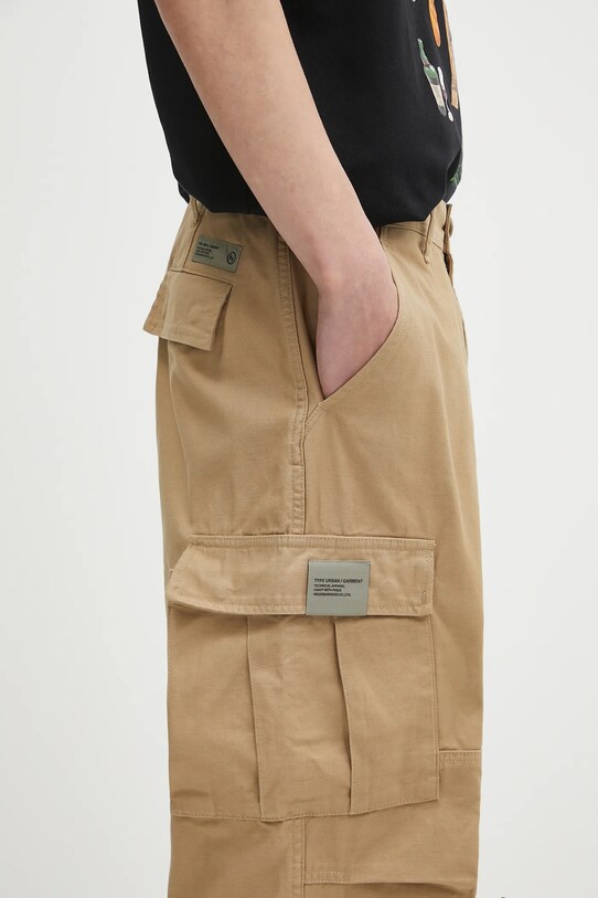 NEIGHBORHOOD spodnie BDU Pants beżowy 242SPNH.PTM05