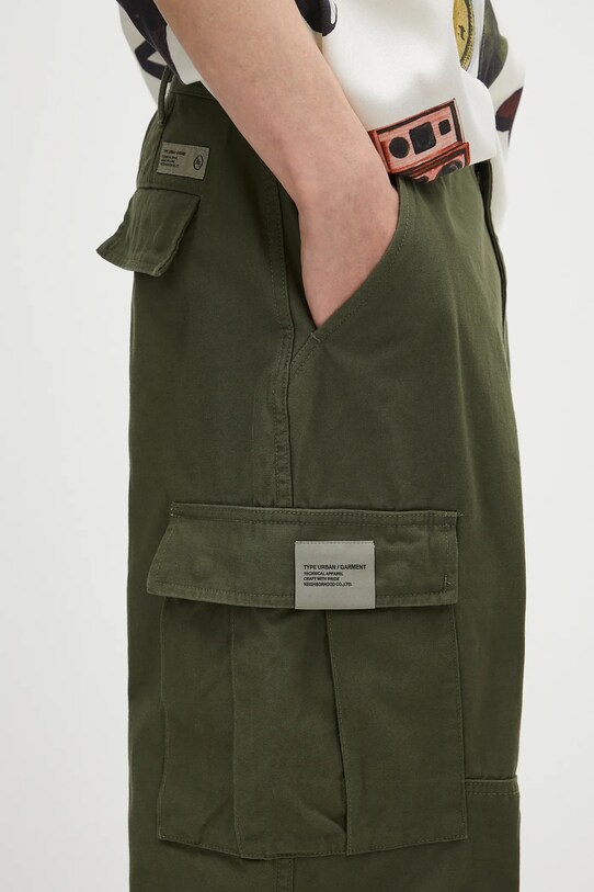NEIGHBORHOOD spodnie BDU Pants zielony 242SPNH.PTM05