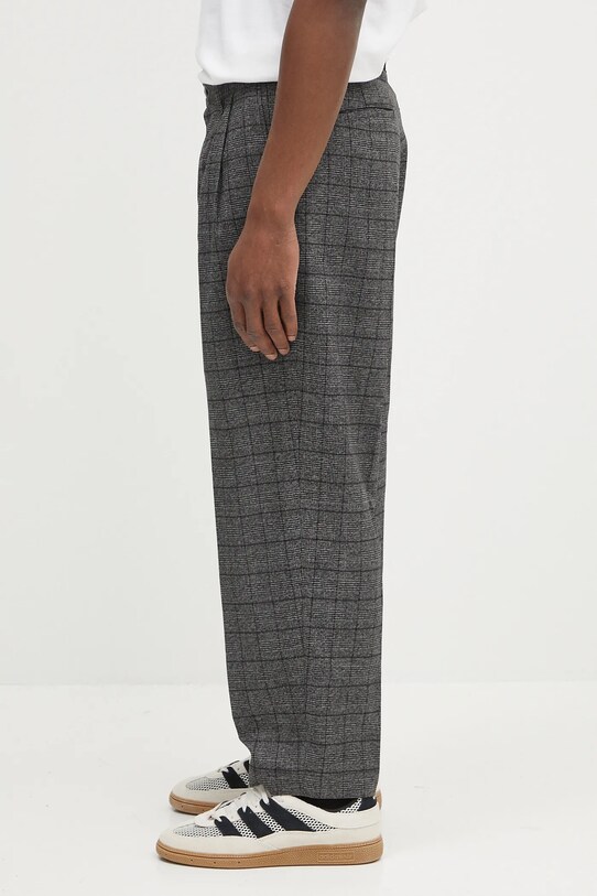NEIGHBORHOOD spodnie Two Tuck Pants 242SPNH.PTM07 czarny SS25
