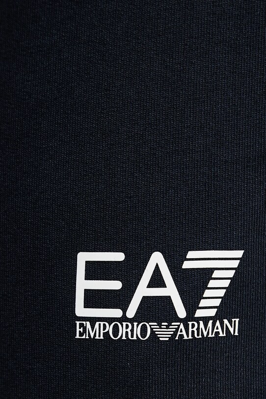 EA7 Emporio Armani spodnie dresowe bawełniane granatowy 8NPP65.PJVRZ