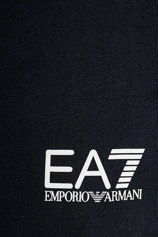 EA7 Emporio Armani pantaloni de trening din bumbac bleumarin 8NPP65.PJVRZ