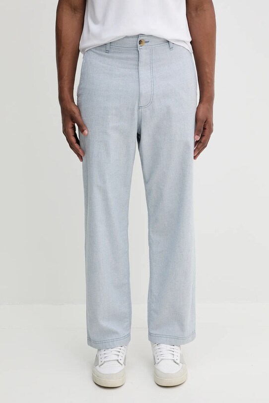 Hollister Co. spodnie tkanina niebieski KI330.5059.202