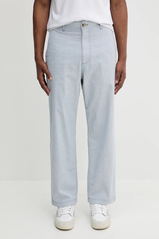 Παντελόνι Hollister Co. ύφασμα μπλε KI330.5059.202