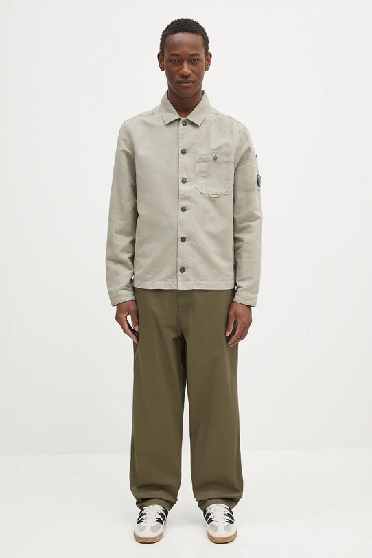 Hlače AAPE Now Woven AAPPTMB619XXN zelena