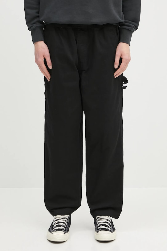 AAPE jeansy Now Woven czarny AAPPTMB624XXN