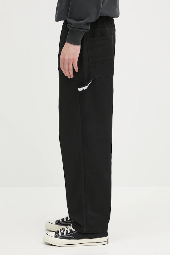 AAPE jeansy Now Woven AAPPTMB624XXN czarny SS25