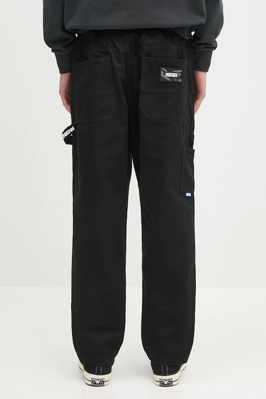 Odzież AAPE jeansy Now Woven AAPPTMB624XXN czarny