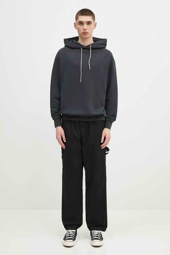 AAPE jeans Now Woven AAPPTMB624XXN negru
