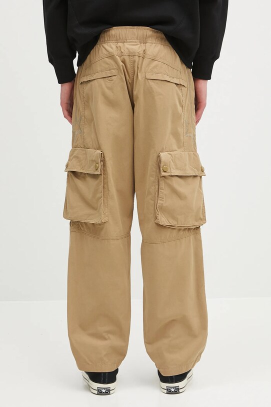 Clothing AAPE trousers Main Woven AAPPTMB633XXN beige