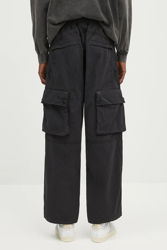 Abbigliamento AAPE pantaloni Main Woven AAPPTMB633XXN nero