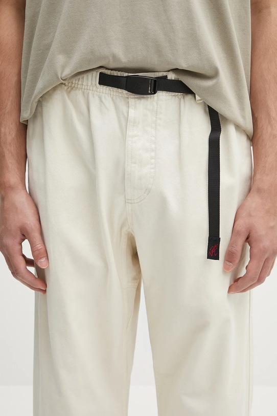 Bombažne hlače Gramicci Pant Straight Fit bež G116.OGT