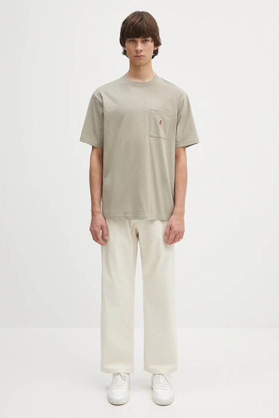 Gramicci cotton trousers Pant Straight Fit G116.OGT beige