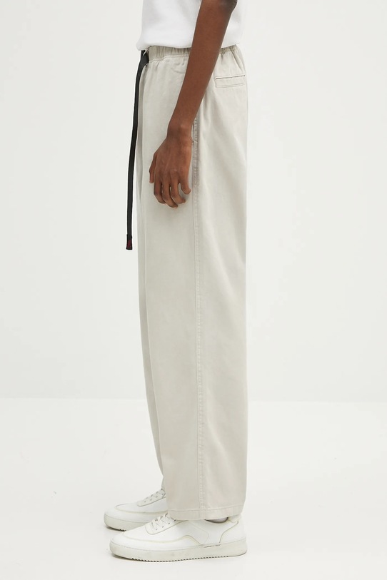 Bavlnené nohavice Gramicci Pant Straight Fit G116.OGT sivá AW25