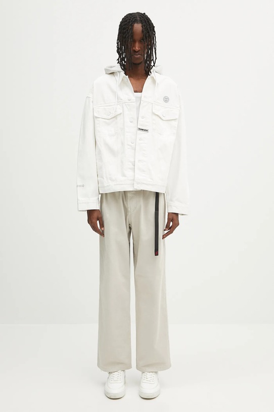 Bavlnené nohavice Gramicci Pant Straight Fit G116.OGT sivá