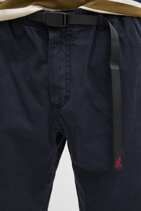 Хлопковые брюки Gramicci Pant Straight Fit тёмно-синий G116.OGT