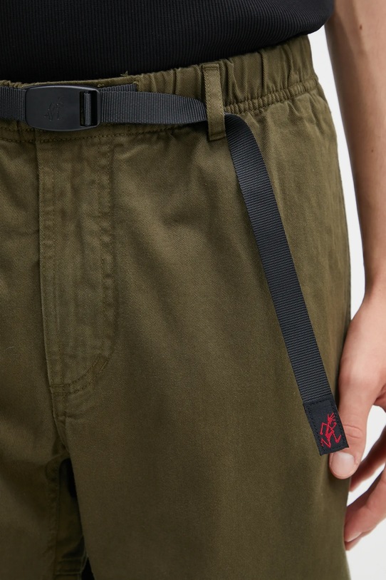 Gramicci spodnie bawełniane Pant Straight Fit zielony G116.OGT
