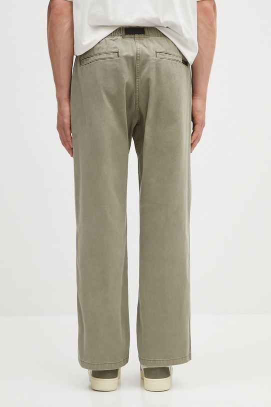 Odzież Gramicci spodnie bawełniane Pant Straight Fit G116.OGT zielony