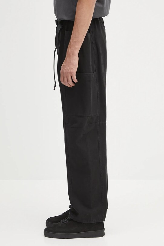Bavlněné kalhoty Gramicci Voyager Pant G5SM.P086 černá SS25