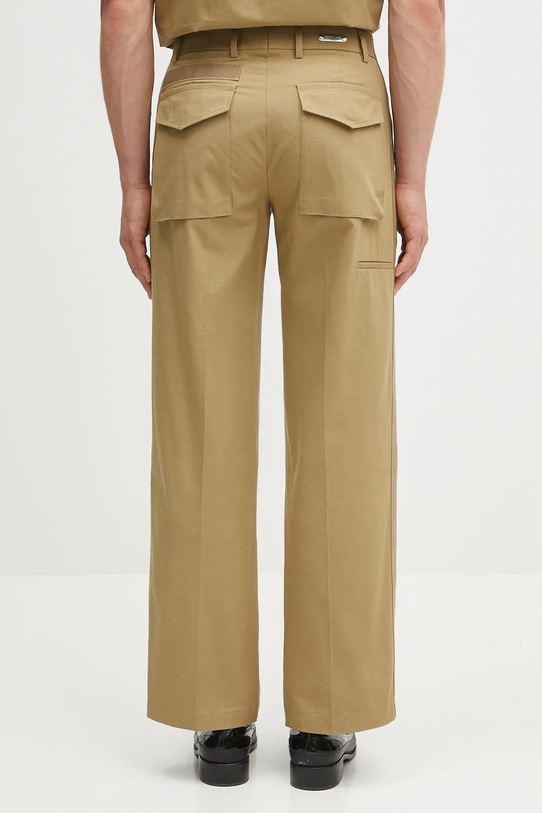 Odzież Helmut Lang spodnie bawełniane FIELD.CARPENTER.COMP P01HM201 zielony