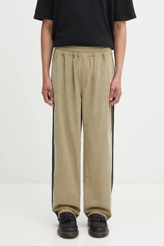 Бавовняні штани adidas Originals Cord Pant бавовна сірий KA0623