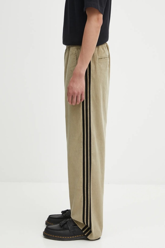 adidas Originals spodnie bawełniane Cord Pant KA0623 szary AW25