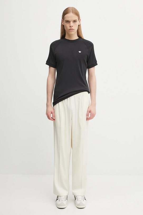adidas Originals spodnie dresowe Baggy Track Pants KA5257 beżowy