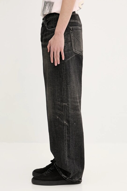 NEIGHBORHOOD jeansy WASHED DENIM 251XBNH.PTM04 czarny SS25