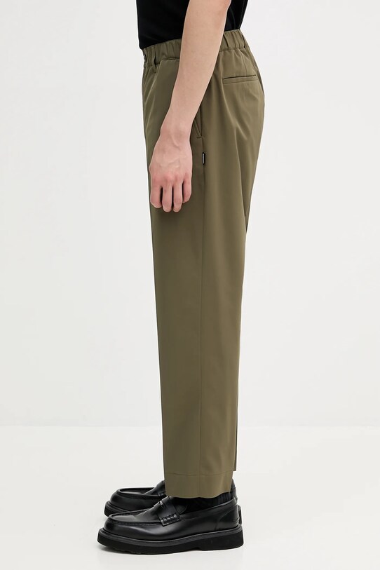 Kalhoty NEIGHBORHOOD TAPEREDSILHOUETTE 251ZANH.PTM01 zelená SS25