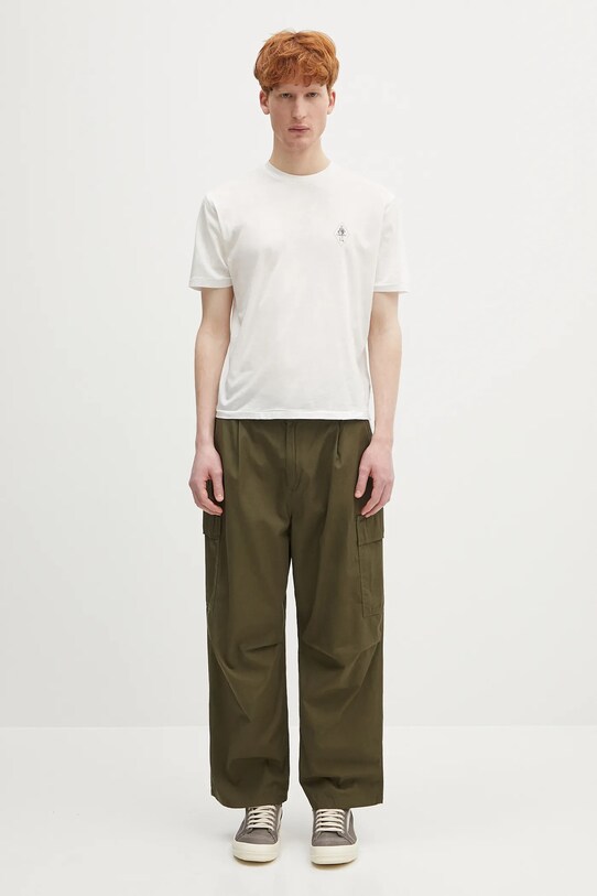 Бавовняні штани Carhartt WIP Cole Cargo Pant I030477.4102 зелений