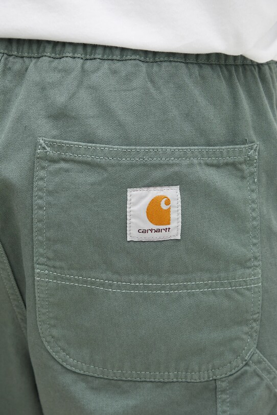 Carhartt WIP cotton trousers Flint Pant green I029919.1YFGD