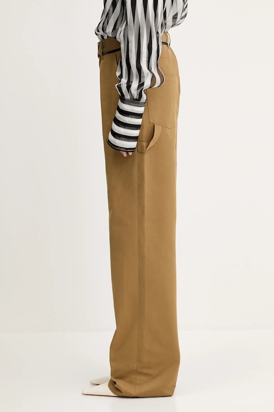 Martine Rose cotton trousers Carpenter green 843WP02411