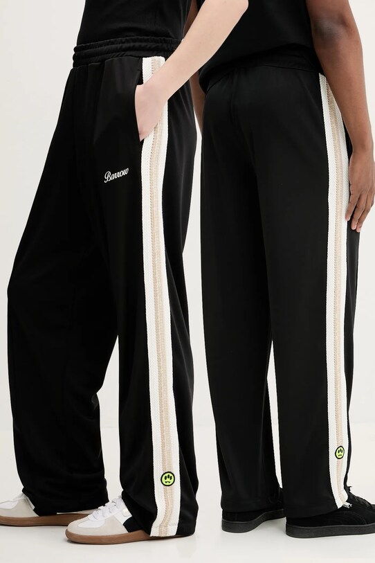 Barrow pantaloni de trening print negru S5BWUAPA016