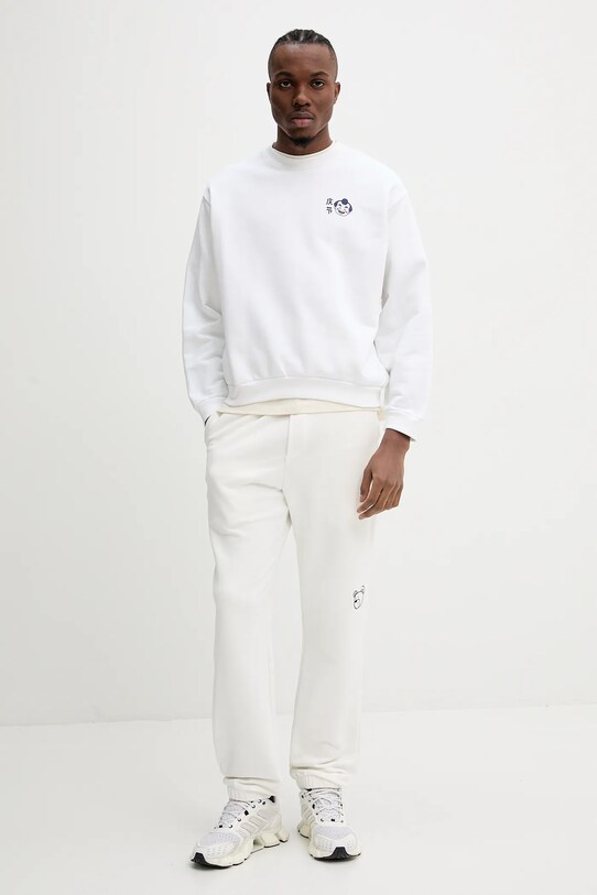 Inbetweeners pantaloni de trening din bumbac S5TWUAFP026 bej SS25